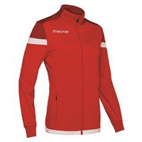 Anuket Full Zip Top Dame RED/WHT M Utgående model