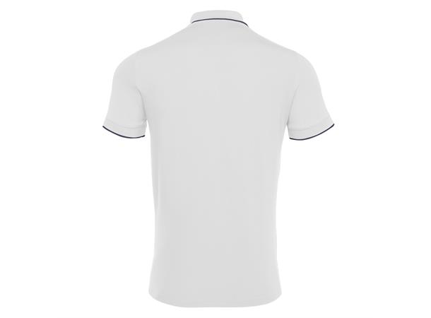 Zouk Polo WHT/ANT XS Poloskjorte i bomull til herre 