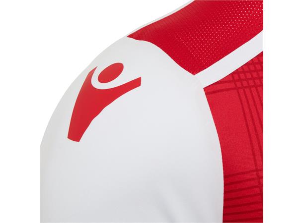 Wezen Shirt Shortsleeve RED/WHT M Utgående modell 