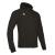 Zither Full Zip Hoody BLK M Hettejakke i myk bomullsmiks 