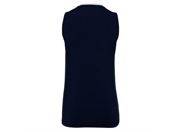 Thallium Shirt Woman SL NAV/WHT 3XS Teknisk armløs volleyballdrakt for dame 