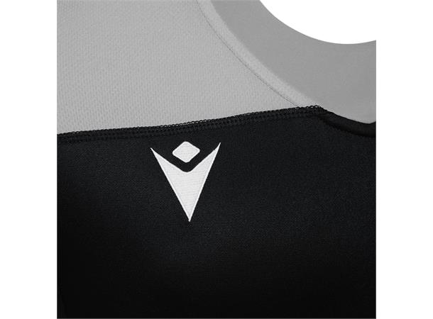 Jasper Rugby shirt BLK/GRY 3XS Teknisk spillerdrakt for kontaktsport 