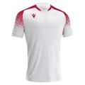 Alioth Shirt WHT/RED 4XL Teknisk spillerdrakt i ECO-tekstil
