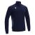 Beat Full Zip Sweathshirt NAV S Fritidsjakke i børstet fleece - Unisex 