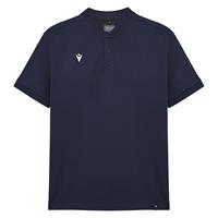 Nisiros Icon stretch korean polo NAV M Poloskjorte Uten krage - Unisex