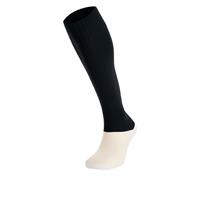 Round Socks Evo BLK S Komfortable fotballsokker - Unisex